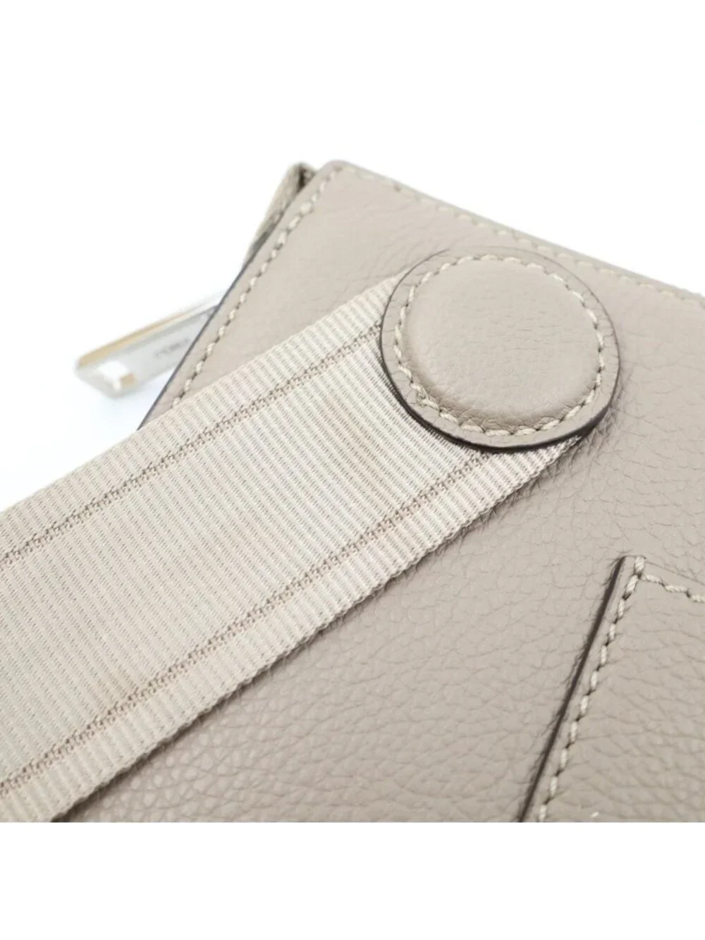 Fendi Chiodo Clutch Beige